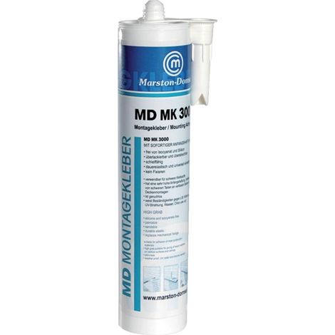 MD-Montagekleber weiß Kartusche 450g (1/4)