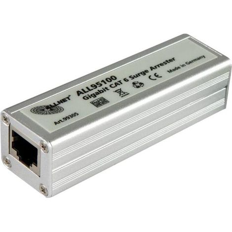 Pararrayos allnet ALL95100 protección 90 W acero inoxidable (1/3)