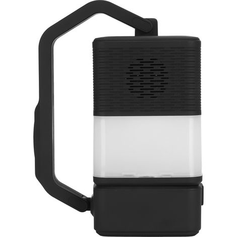 Lampe de bureau portable avec haut-parleur Bluetooth, lampe de nuit multifonctionnelle pour l'extérieur (noir) (1/5)