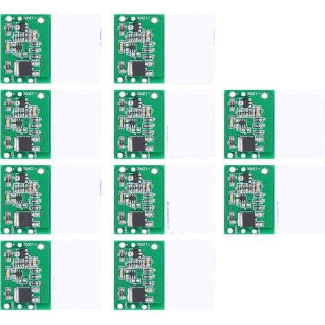 10 Interrupteurs Tactiles Capacitifs 12V avec Modules à Verrouillage et Pastilles pour Éclairage LED (1/5)