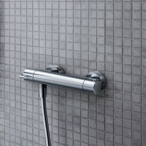 Thermostat de douche B.2 encastré chromé (1/5)