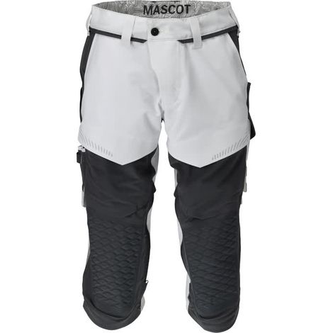 Mascot Dreiviertel-Hose 22249-605-0689 Gr. 51 weiss/Anthrazitgrau (1/5)