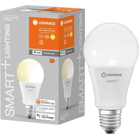 Ledvance glÜhbirne smart+ wifi classic dimmbar e27 14w 2700k hs smt485471wf (1/5)