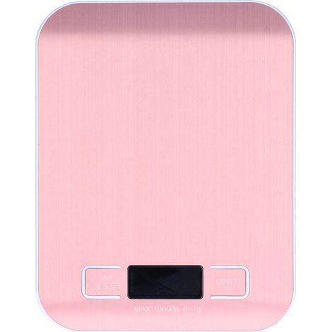 Balance de Cuisine Numérique en Acier Inoxydable avec Arrêt Automatique pour Pâtisserie et Cuisine à Domicile