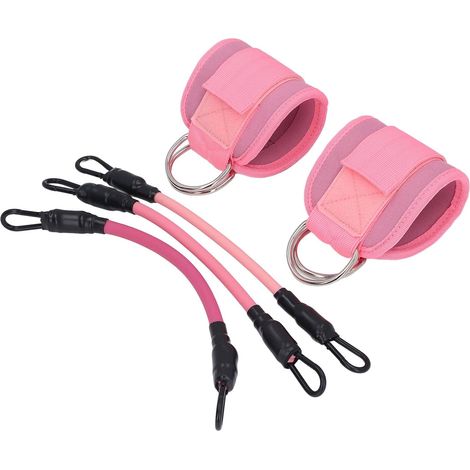 Bandes de Résistance aux Chevilles, Ensemble D'entraînement Durable pour Les Jambes et Les Hanches, pour Les Exercices à Domicile et en Plein Air (1/5)