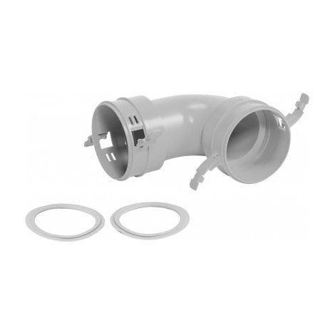 Bogen 90° ohne Fuß D92/75mm