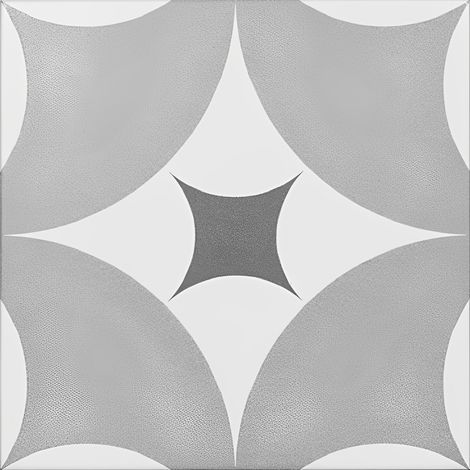 Carrelage Carreaux de ciment Barcelona gris urbano 20x20 cm (1/2)