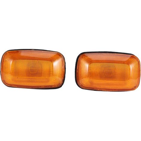 Ensemble de deux feux de position/clignotants latéraux pour garde-boue Toyota Land Cruiser 80 (1990-1997) et 100 (1998-2004, 2005, 2006, 2007)