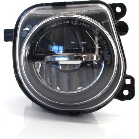Jeu de 1 Feu Antibrouillard Avant LED Compatible Série 5 LCI F10 F18 2014-2016, Lampe de Brouillard Blanche, Remplacement Direct (1/5)