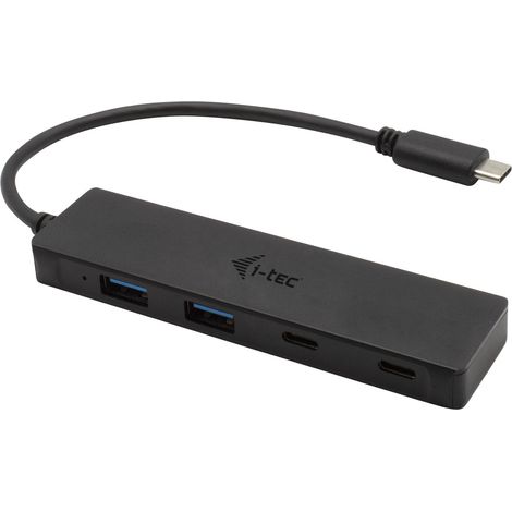 i-tec Metal C31HUBMETAL2A2C hub di interfaccia USB 3.2 Gen 1 (3.1 Gen 1) Type-C 5000 Mbit/s Nero (1/4)