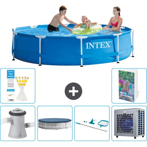 Intex Piscina con struttura Rotonda - 305x76 cm - 7-pezzi  S283 (1/5)