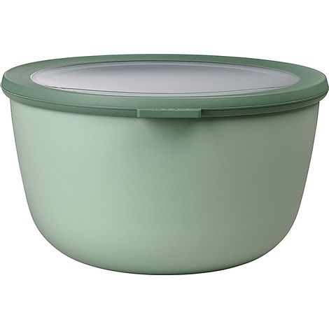 Bol Multifonction Rond - Boîte Conservation Alimentaire avec Couvercle - Convient comme Boîte de Hermétique pour le Réfrigérateur, Micro-ondes (1/5)