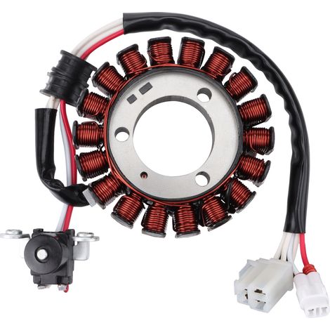 Stator coil/magnetic coil compatible with Yamaha WR450F off-road motorcycles (models 2007-2011).--DTEKGAZ