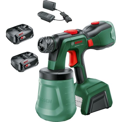 Bosch 0603208200 Advanced Spray 18v Paint Spray System + X2 1.5AH Battery kit (1/5)