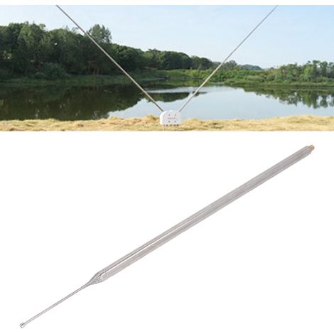 Antenne ondes courtes de 5,6 mètres en acier inoxydable avec interface M10, antenne à monter soi-même (1/5)