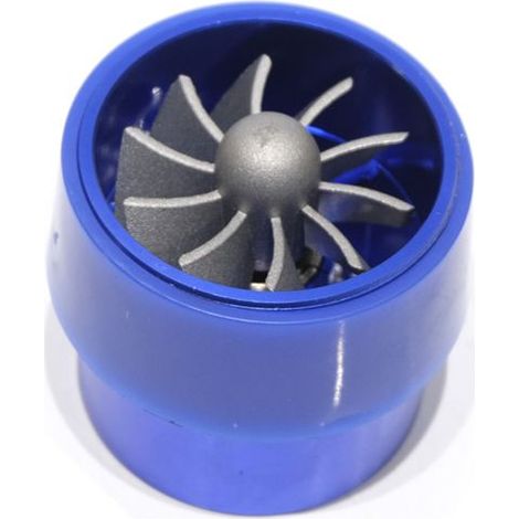 SHINING HOUSE Luftansaug-Turbolader 55mm Auto-Luftansaug-Turbolader Einzellüfter-Turbine (1/5)
