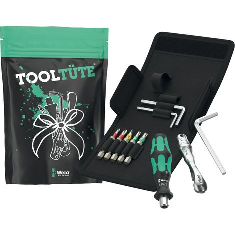 Wera Werkzeugset Tooltüte 10-teilig