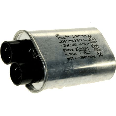 CONDENSATEUR HAUTE TENSION 1.05UF 2100V POUR MICRO ONDES BRANDT - 72X3698 (1/2)
