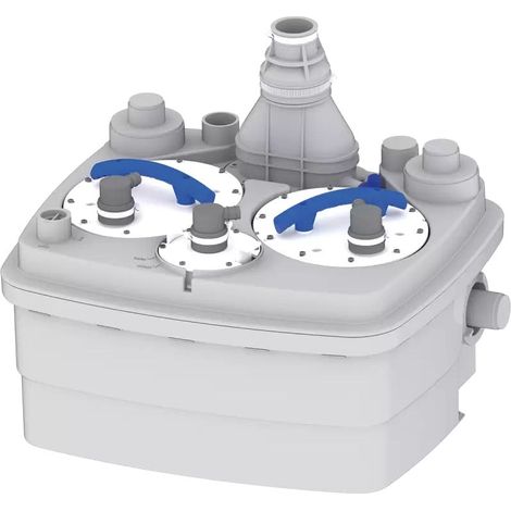 SFA – Système de relevage SANICUBIC 2 Pro SMART – Pompe à eaux usées – Débit 15 m³/h – Hauteur de refoulement 13 m – 2 pompes séparées (1/5)