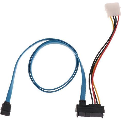 Adaptateur de connecteur mâle SAS série 7 broches vers câble 29 broches (1/5)
