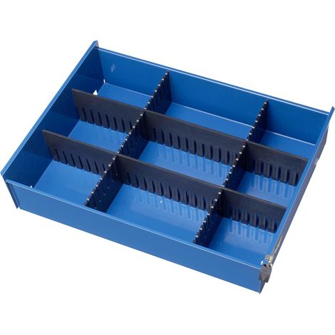 Rau Schubladen-Einteilungs-Set BxTxH 70x430x40/65 2 + 3 Rasterleisten