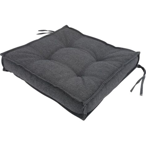 Cuscino per seduta 45x45x9 cm grigio (1/2)