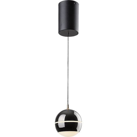 Suspension moderne noire boule Ø10 LED 6W Rabalux Maelo (1/5)