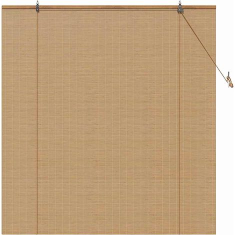 Stores et Occultants Autre Marron Clair Bambou CFW7087294 (1/5)