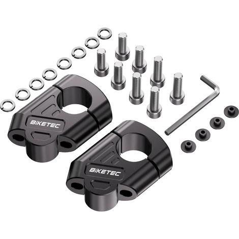 Adattatori per rialzo manubrio Biketec Pro da 28 mm (1/2)