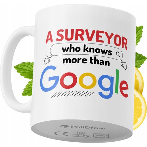 Lustige Kaffeetasse mit witzigem Textdesign für Vermesser – ideal für Geburtstage, Namenstage und Feiertage. Hochwertige Tasse für besondere Anlässe, ob im Büro oder zu Hause. Farbe: Weiß, 330 ml.