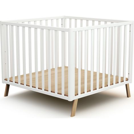 JURABABY -Parc bébé évolutif en bois KASA (1/4)