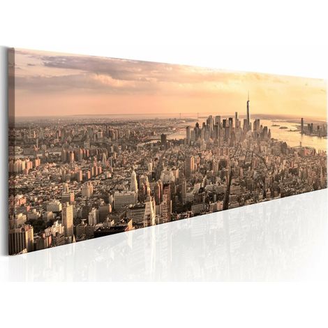 Tableau beauté urbaine de New York - 135 x 45 cm (1/4)
