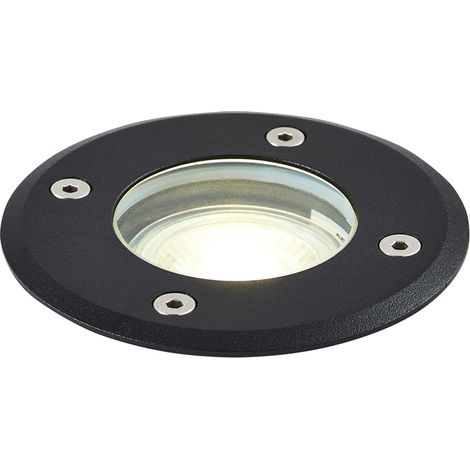 Litecraft Terra Drive Over Light Outdoor Recessed IP67 Fitting - Black (1/5)