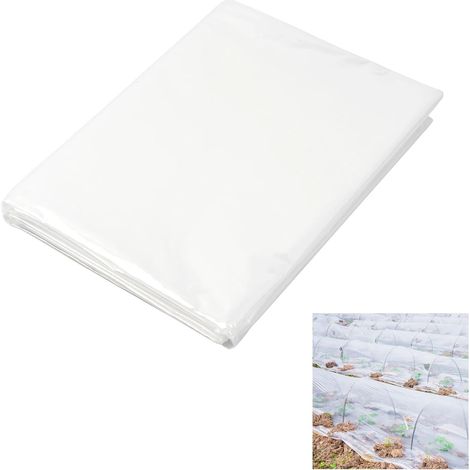 3x6m Film de Serre Transparent,Feuille en Plastique Transparent pour Serre,Résistant aux UV Film de Serre en polyéthylène,Couverture en Plastique Transparente,pour Jardinage,Agriculture (1/5)