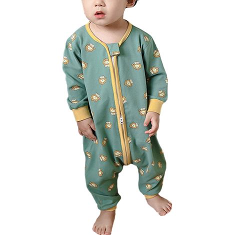 1 gigoteuse avec pieds, manches longues et matelassée, en polyester respirant, pour bébés de 85 à 125 cm (1/5)