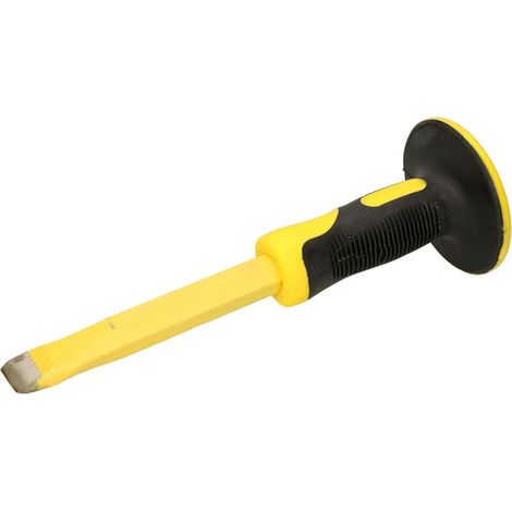 Burin de maçon plat avec protection de la main 250 x 18 mm (1/5)