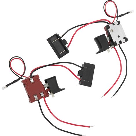 2 Stück Hauptschalter-Anschlussplatine für elektrischen Schraubenschlüssel, stufenlose Regelung (CW/CCW) (1/5)