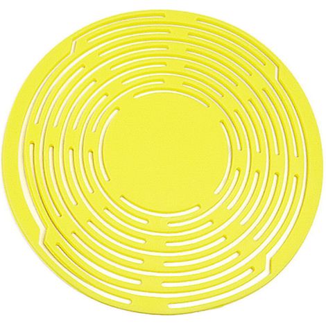 Porte-bouteilles pliable avec sous-verre intégré - Idéal pour les voyages, les fêtes et les réceptions en plein air avec style et praticité - Jaune (1/5)