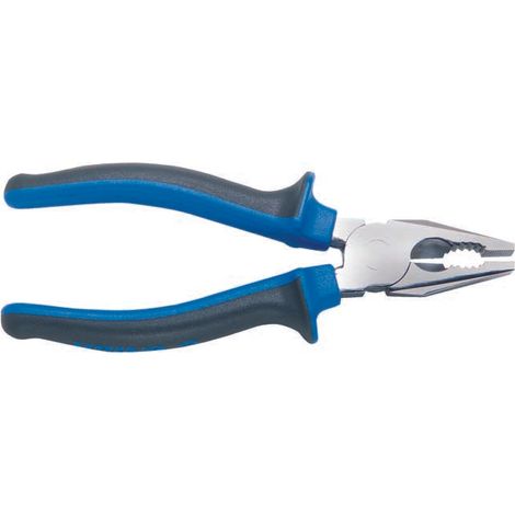 Universalzange 180 mm - Chrom-Vanadium-Stahl mit isolierten Supergrip-Griffen - Idrhaus