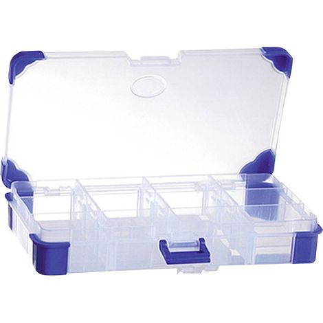 VISO Scatola minuteria (L x L x A) 200 x 110 x 30 mm Scomparti: 12 suddivisione variabile Contenuto 1 pz. (1/3)