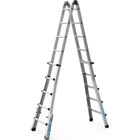 Zarges Variotec V - Teleskopleiter 4 x 5 Sprossen (1/4)