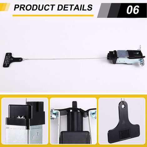 957203K000 is suitable for the fuel filler cap opener assembly of the 06-10 Hyundai Sonata. (1/5)