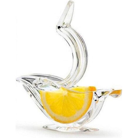 Presse-citron manuel (1 à 3 pièces) avec pince en acrylique, presse-agrumes manuel pour la cuisine et la maison (1 pièce) (1/5)