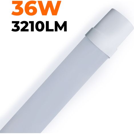 RÉGLETTE LED 36W 120CM ÉTANCHE IP65 BLANC FROID