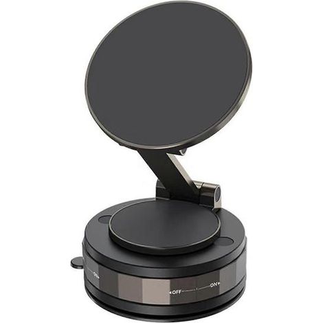 Support magnétique universel pour téléphone de voiture avec bras réglable à 360° et ventouse à vide sécurisée pour une navigation stable. Multicolore. (1/5)