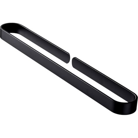 Porte-serviettes autocollant 50 cm sans perçage sans perçage - Anneau porte-serviettes mural et étagère pour salle de bain 1 pièce