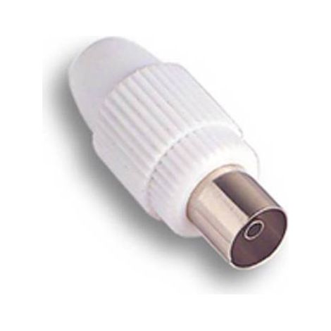 10 x PRESA COASSIALE DIRITTA P/TV MAX 7 MM