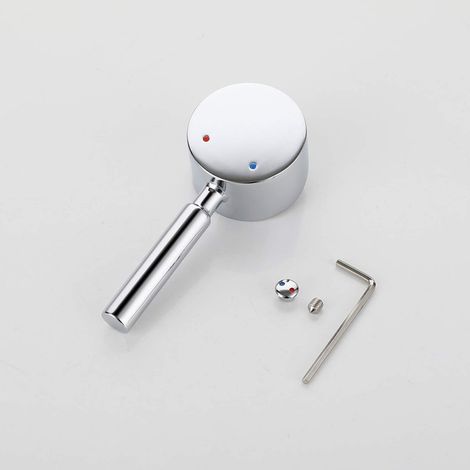Poignée de Robinet Mitigeur Cuisine et Salle de Bain Universelle Levier de Rechange pour Cartouche de 35mm