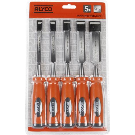 Juego formones HR 171238 5 Piezas  M/Bimaterial (1/5)