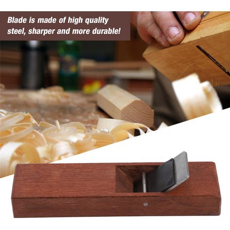 Rabot à main pour menuisier, outil de rabotage pour le travail du bois (245 mm) (1/5)